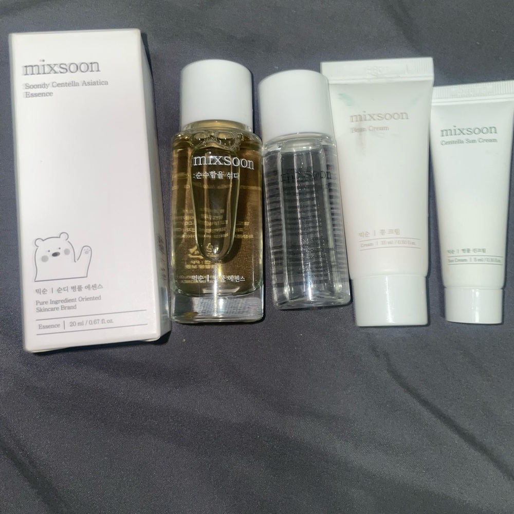 Mixsoon Skincare Set with Essence and Creams